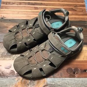 Teva Closed Toe Sandals, Size 8